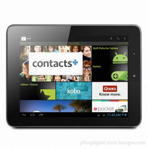 8-inch Android MID with AML8726-MX Dual Core/1.5GHz/1G RAM/8GB ROM/Dual Camera and Bluetooth 2.1